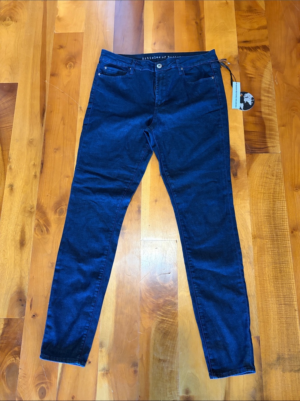 NWT - Articles Of Society Dark Blue Skinny High-Rise Jeans